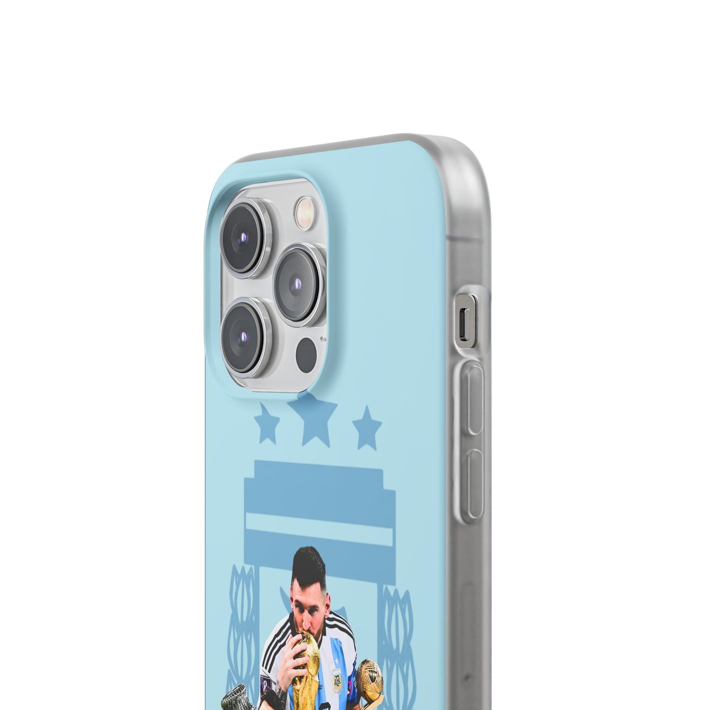 "The GOAT" Messi's International Glory - iPhone Cases