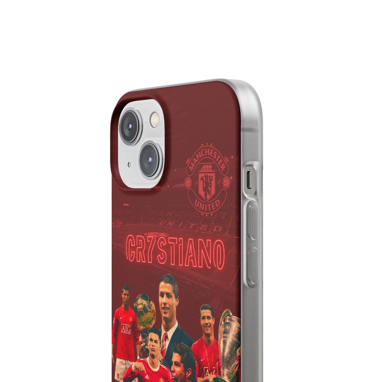 Legendary Red Devil, Cristiano Ronaldo 7, Manchester United Legend - iPhone Cases