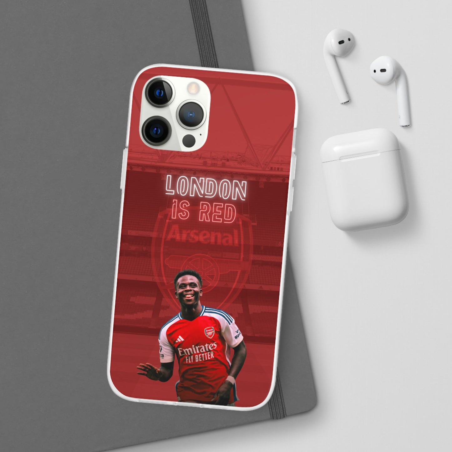 "Starboy" Saka, Arsenal FC - iPhone Cases