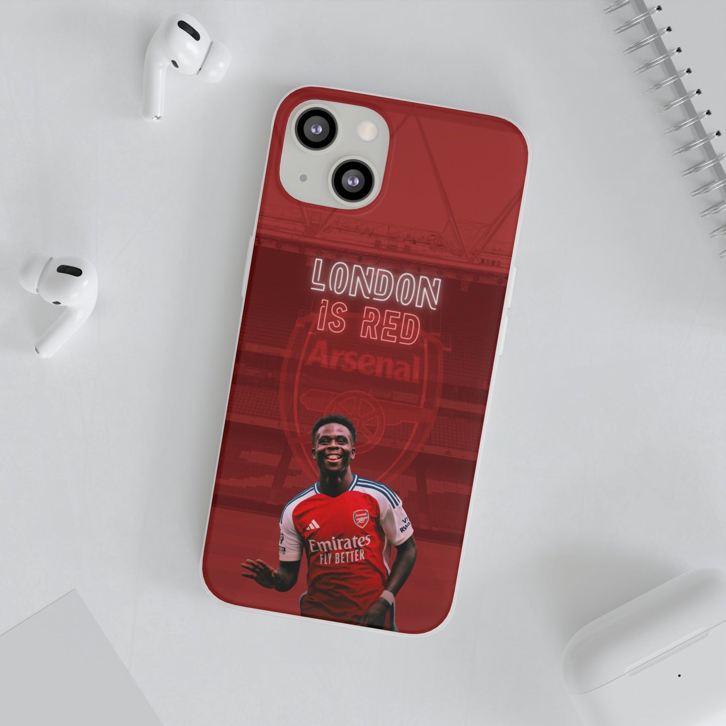 "Starboy" Saka, Arsenal FC - iPhone Cases