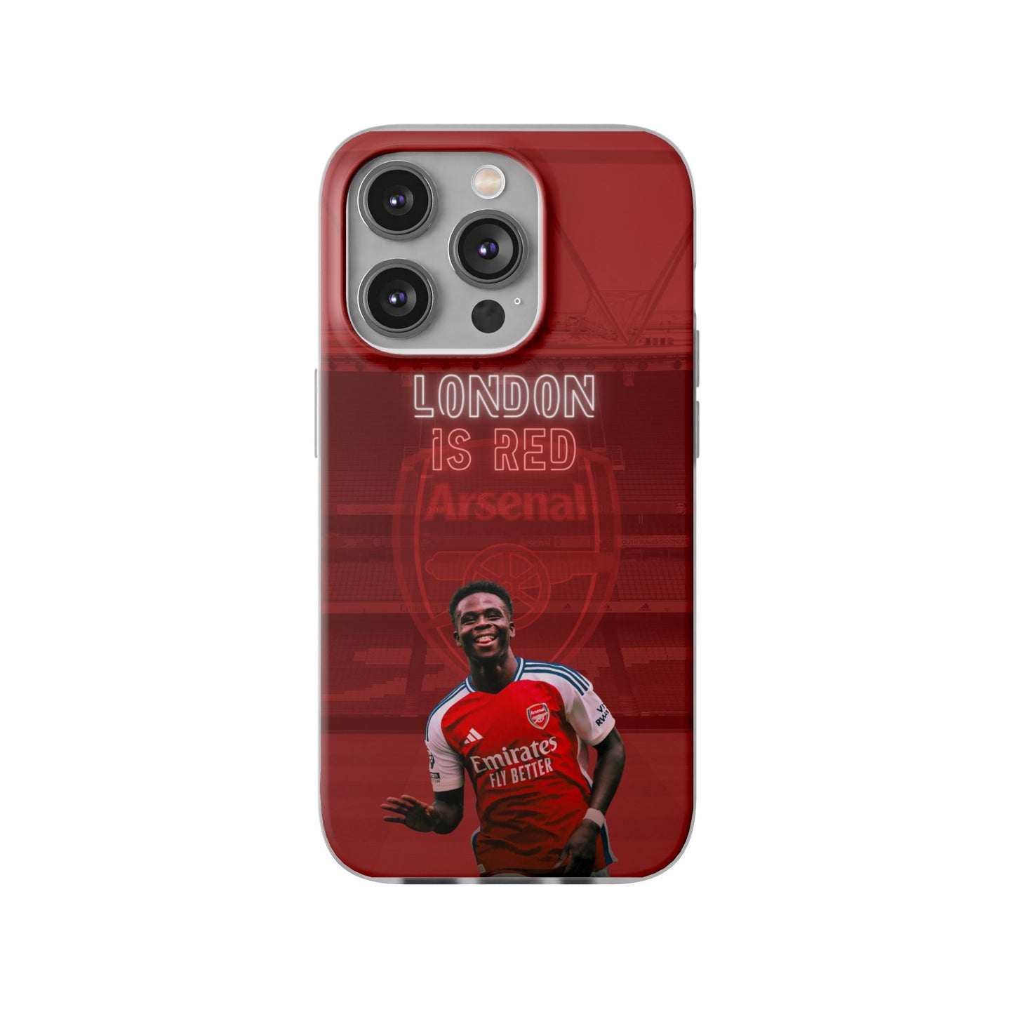 "Starboy" Saka, Arsenal FC - iPhone Cases