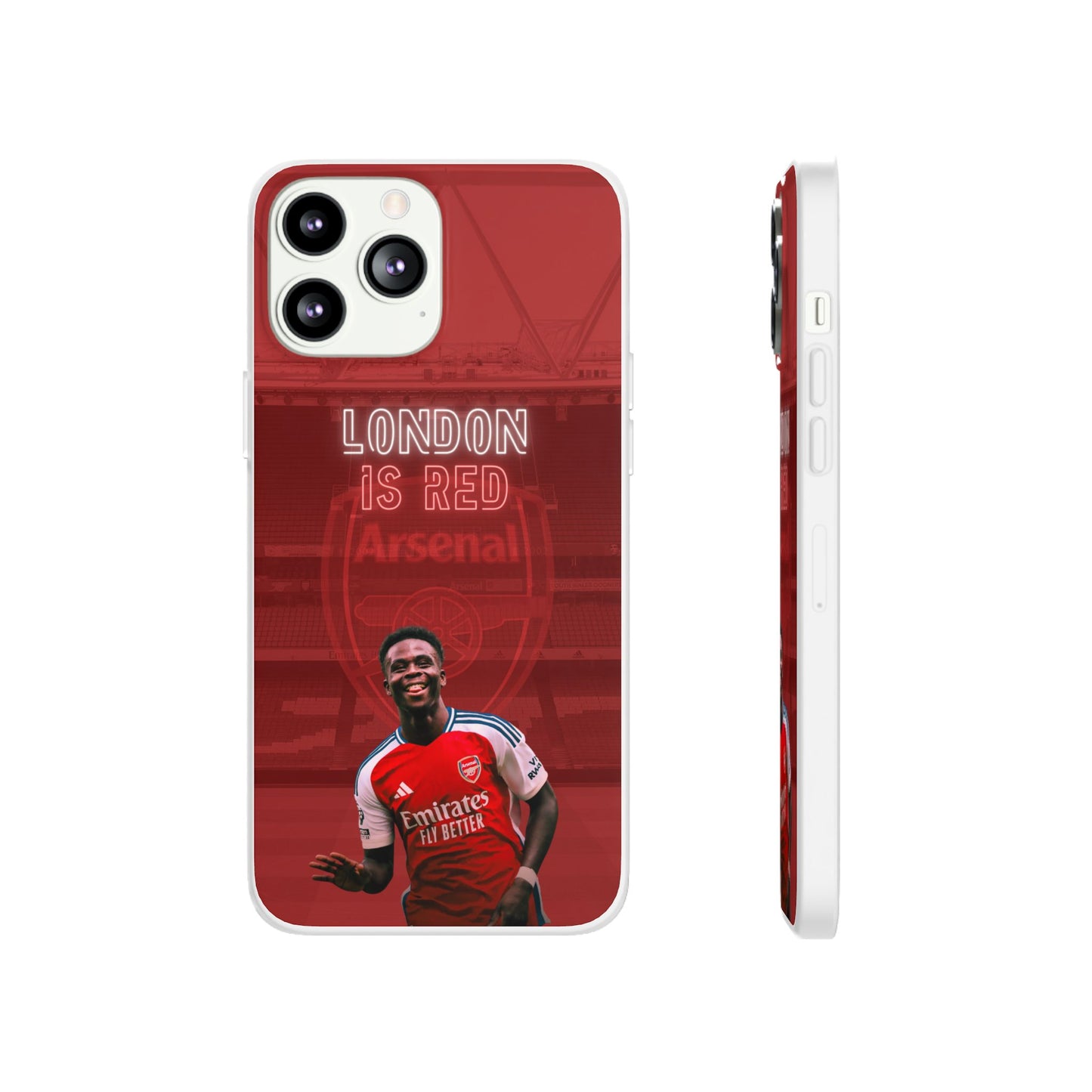 "Starboy" Saka, Arsenal FC - iPhone Cases