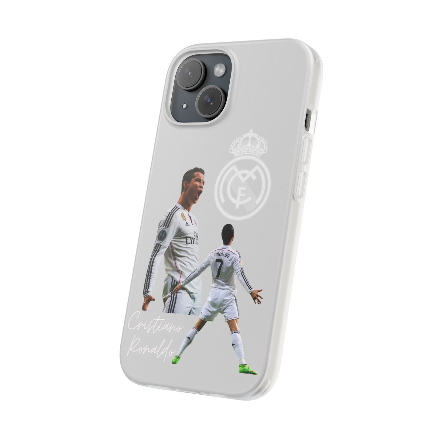 "El CR7 de Madrid" Cristiano Ronaldo 7 - Real Madrid Legend - iPhone Case