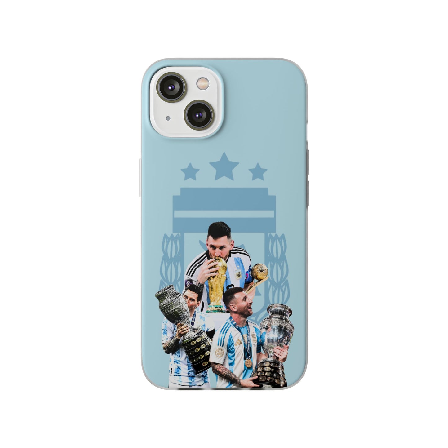 "The GOAT" Messi's International Glory - iPhone Cases