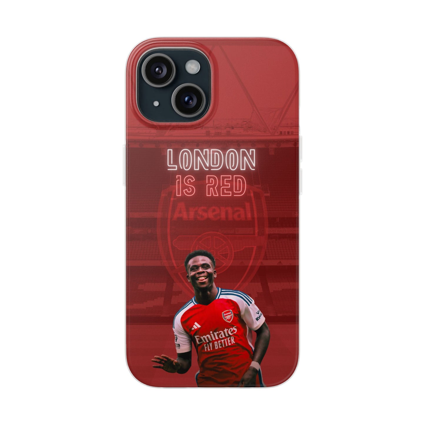 "Starboy" Saka, Arsenal FC - iPhone Cases