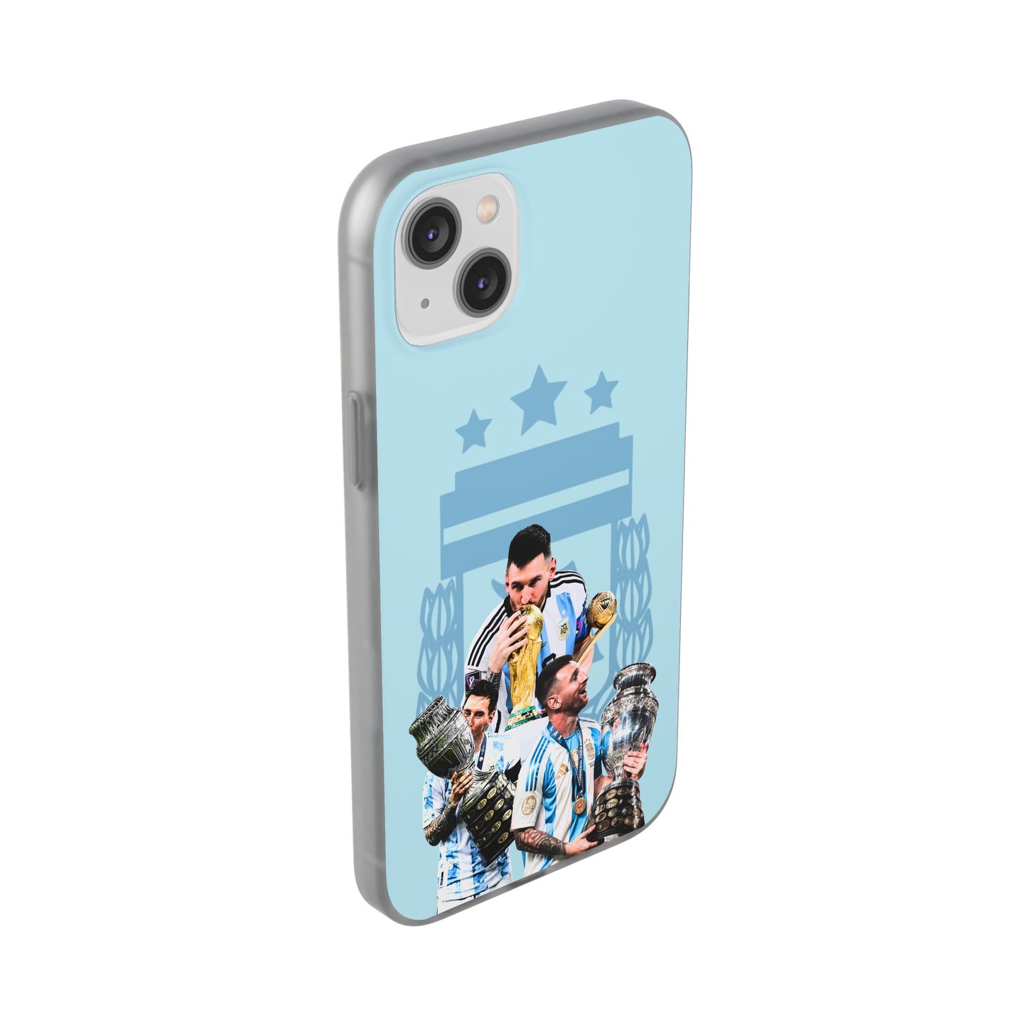 "The GOAT" Messi's International Glory - iPhone Cases