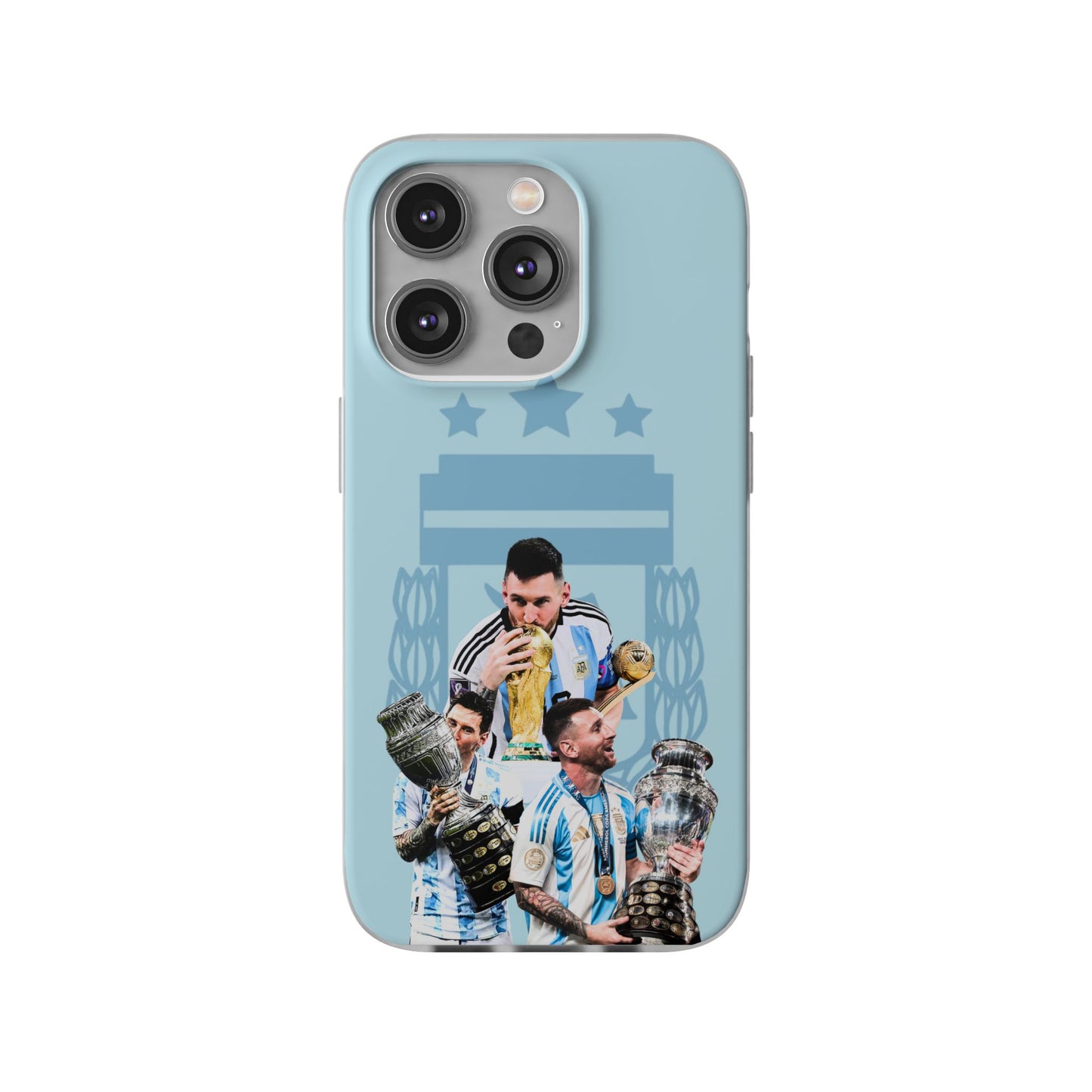 "The GOAT" Messi's International Glory - iPhone Cases