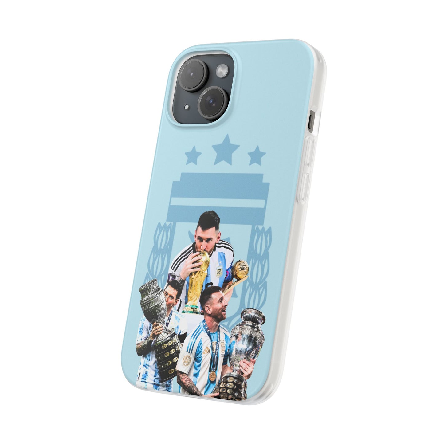 "The GOAT" Messi's International Glory - iPhone Cases