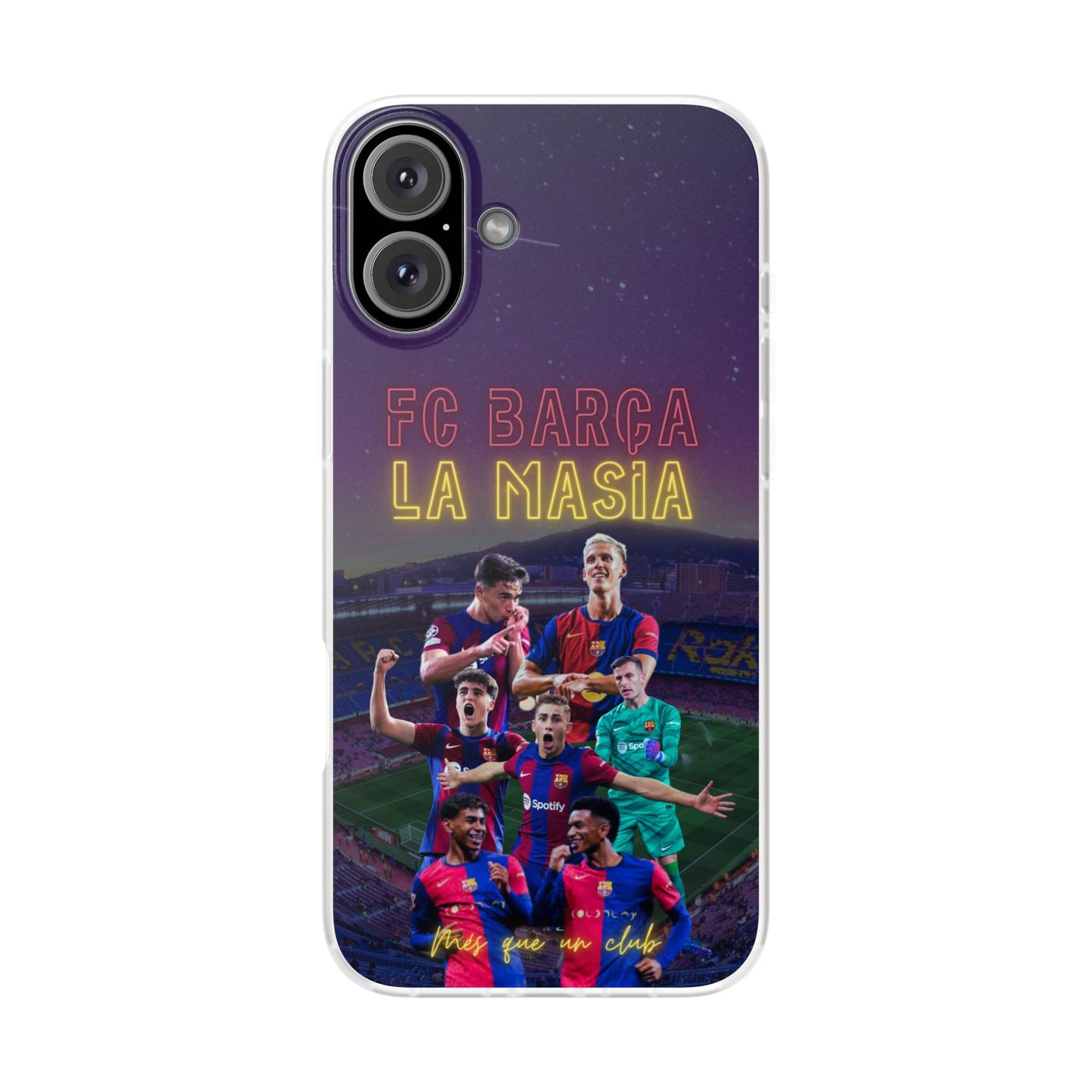 "Més Que Un Club", La Masia to First Team - iPhone Cases