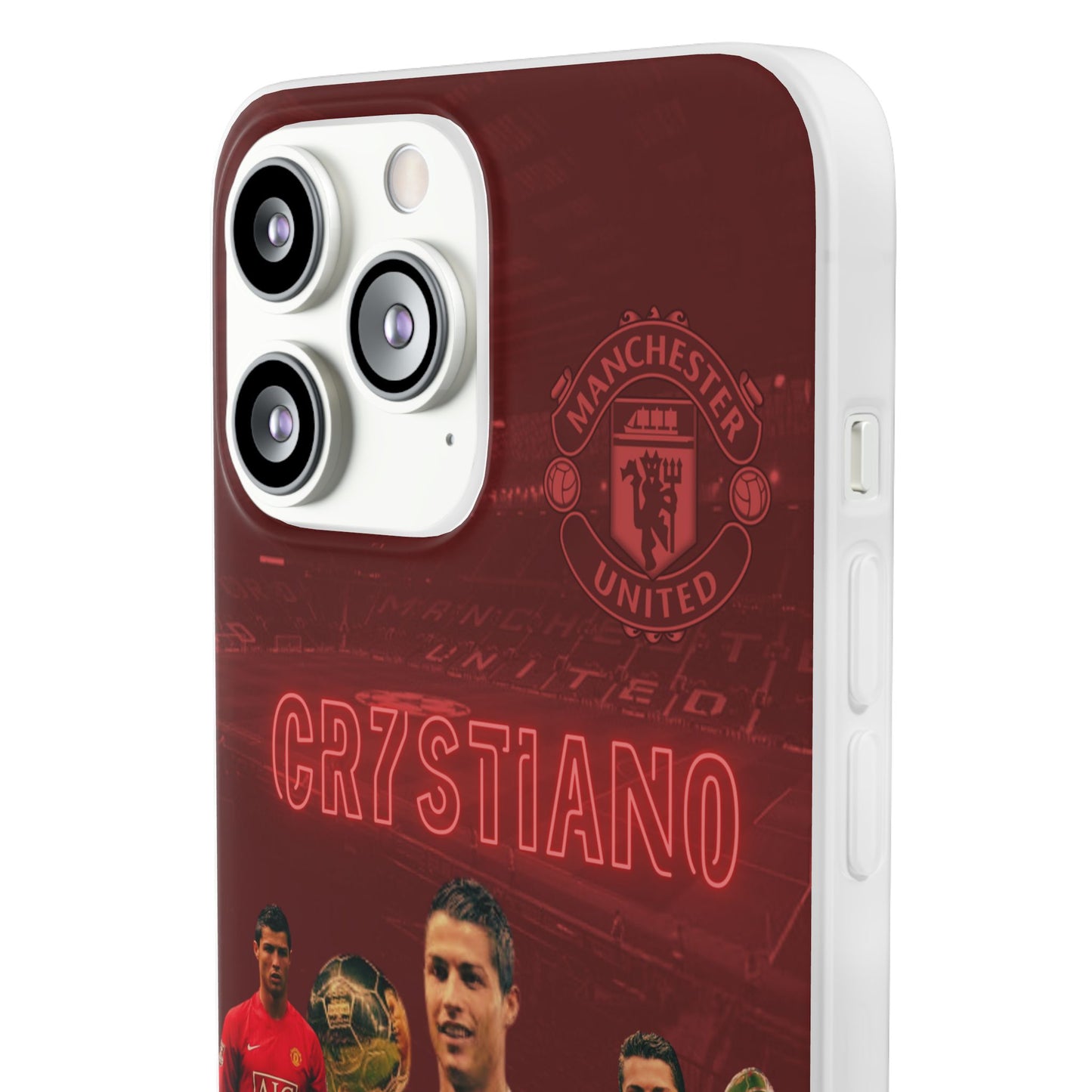 Legendary Red Devil, Cristiano Ronaldo 7, Manchester United Legend - iPhone Cases