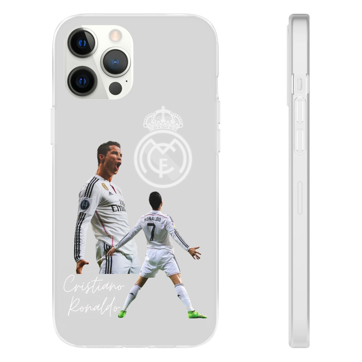 "El CR7 de Madrid" Cristiano Ronaldo 7 - Real Madrid Legend - iPhone Case