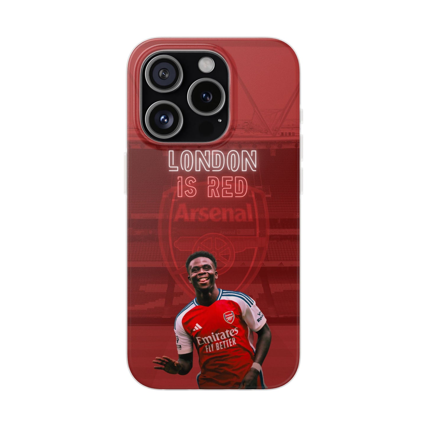 "Starboy" Saka, Arsenal FC - iPhone Cases