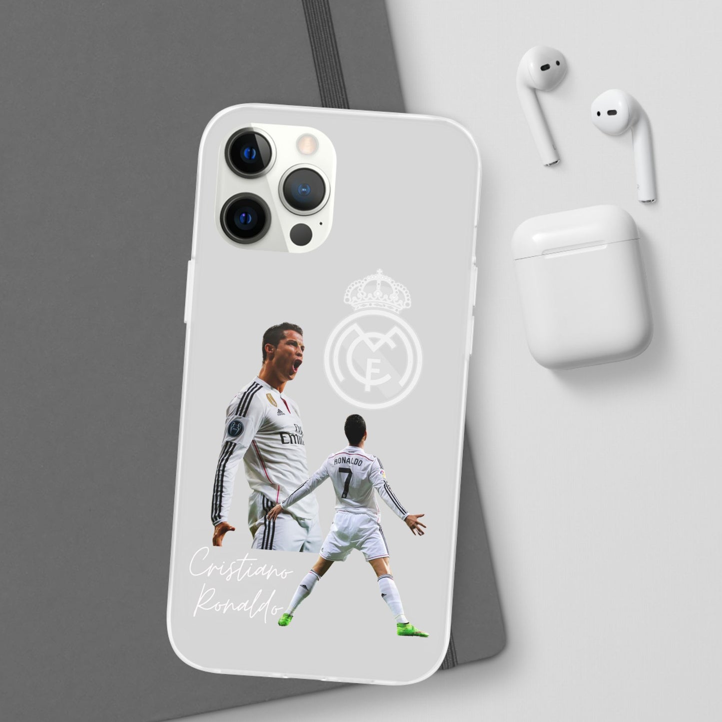 "El CR7 de Madrid" Cristiano Ronaldo 7 - Real Madrid Legend - iPhone Case