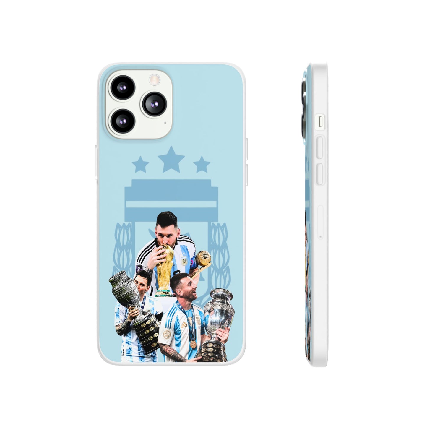 "The GOAT" Messi's International Glory - iPhone Cases