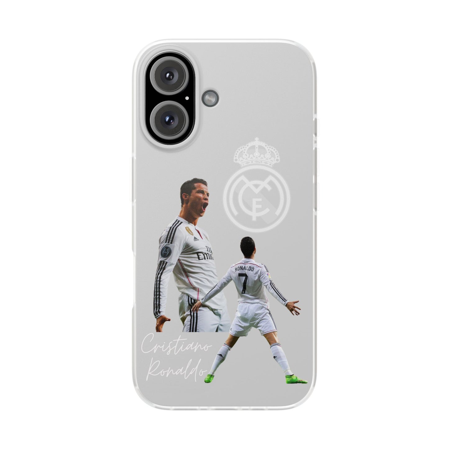 "El CR7 de Madrid" Cristiano Ronaldo 7 - Real Madrid Legend - iPhone Case