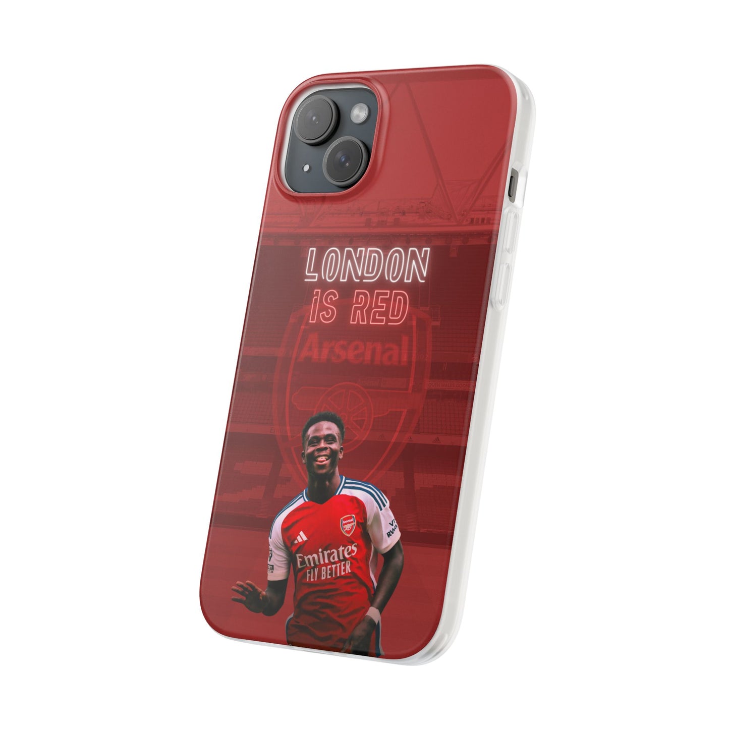 "Starboy" Saka, Arsenal FC - iPhone Cases