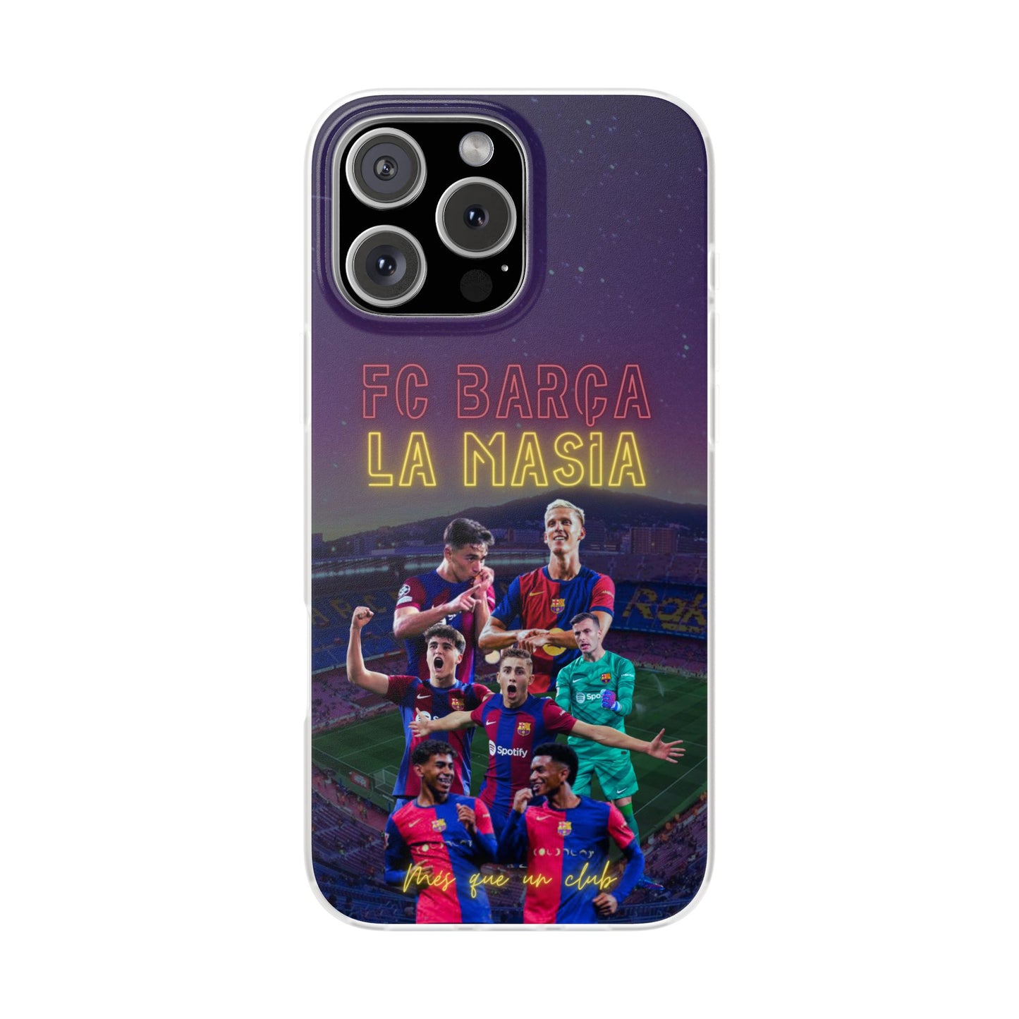 "Més Que Un Club", La Masia to First Team - iPhone Cases