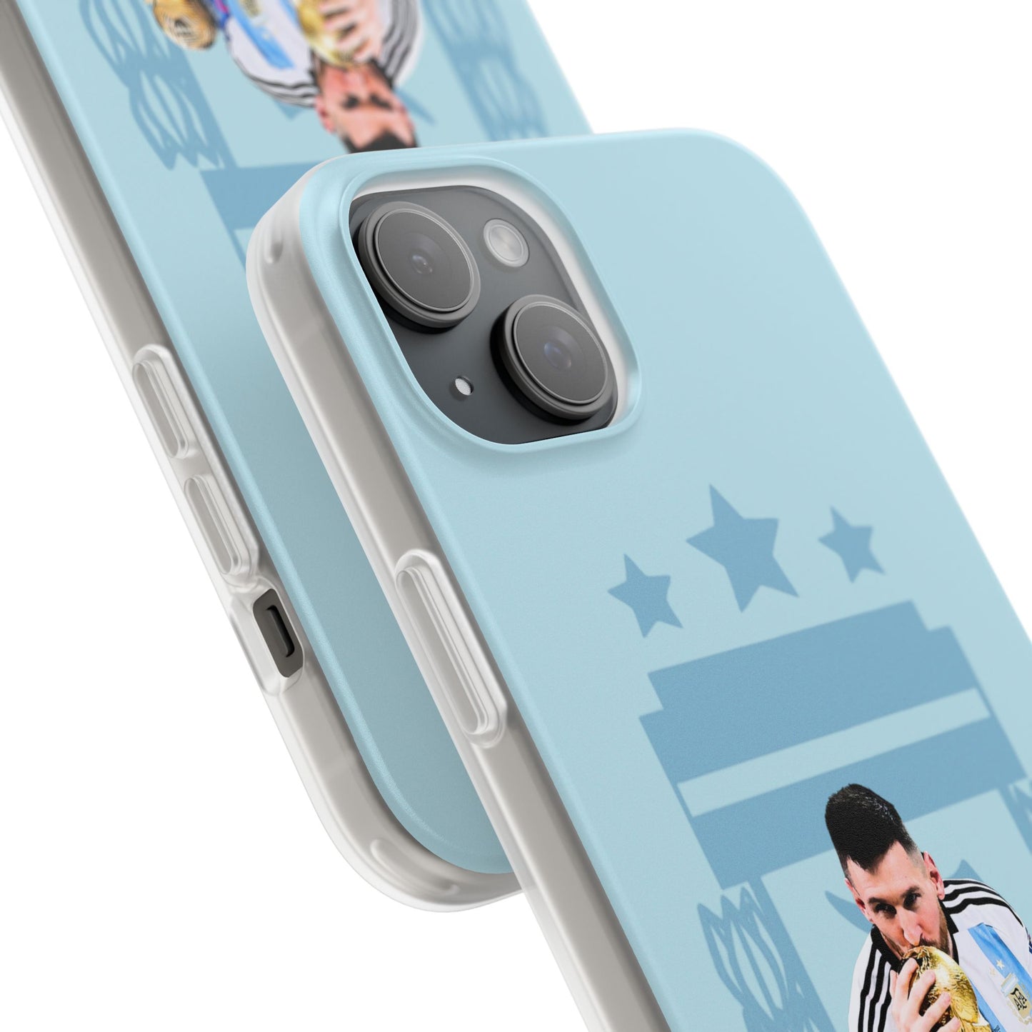 "The GOAT" Messi's International Glory - iPhone Cases