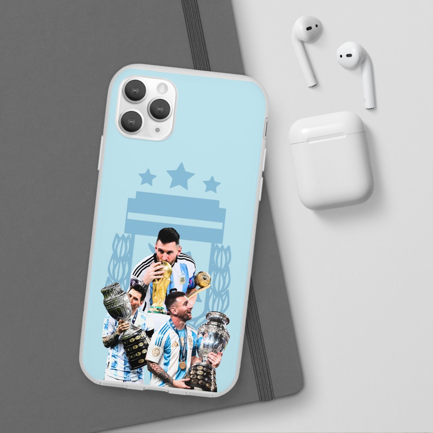 "The GOAT" Messi's International Glory - iPhone Cases